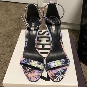 Schutz Tropical Strappy Heels
